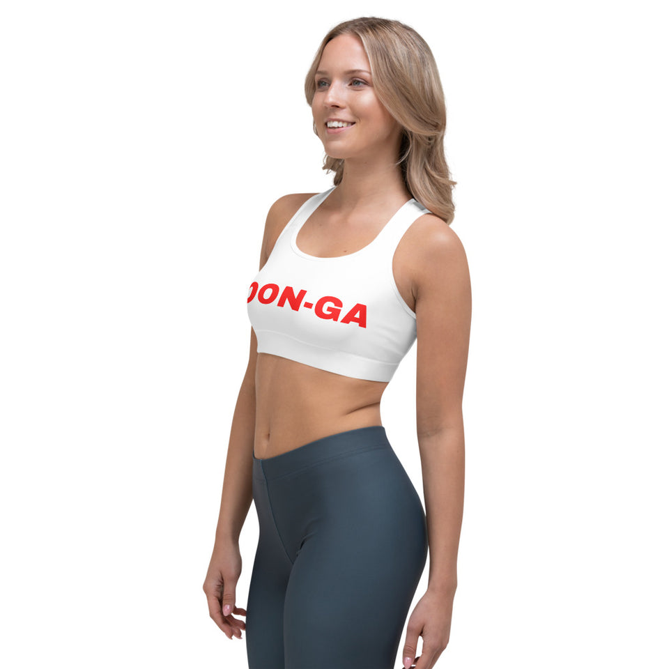 BOON-GA Sports Bra - Red Print