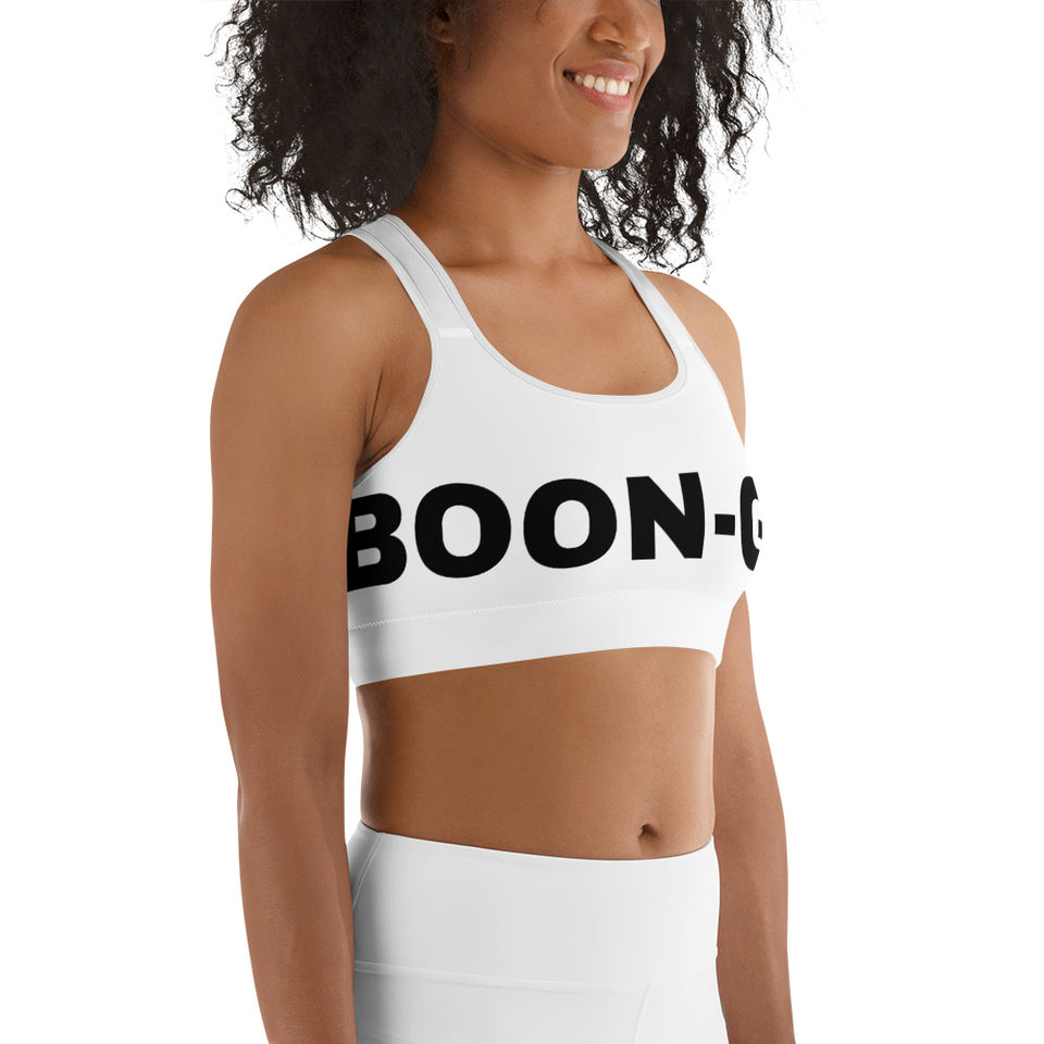 Boon-Ga Sports bra Big Writing