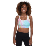 BOON-GA Rainbow Padded Sports Bra