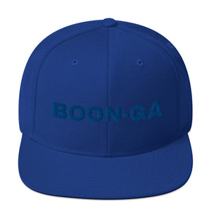 Boon-Ga Snapback Hat - Blue