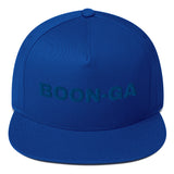 Boon-Ga Flat Bill Cap - Blue