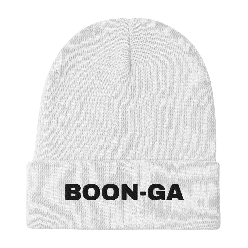 Boon-Ga Embroidered Beanie