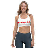 BOON-GA Sports Bra - Red Print