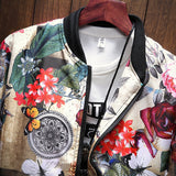 Printed Pattern Jacket For Men